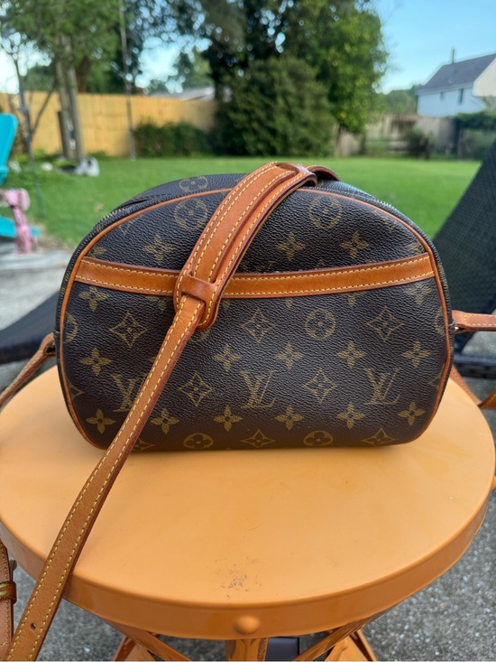 Louis Vuitton Handbags - Louis Vuitton Brown Monogram Oval Crossbody with Tan Trim